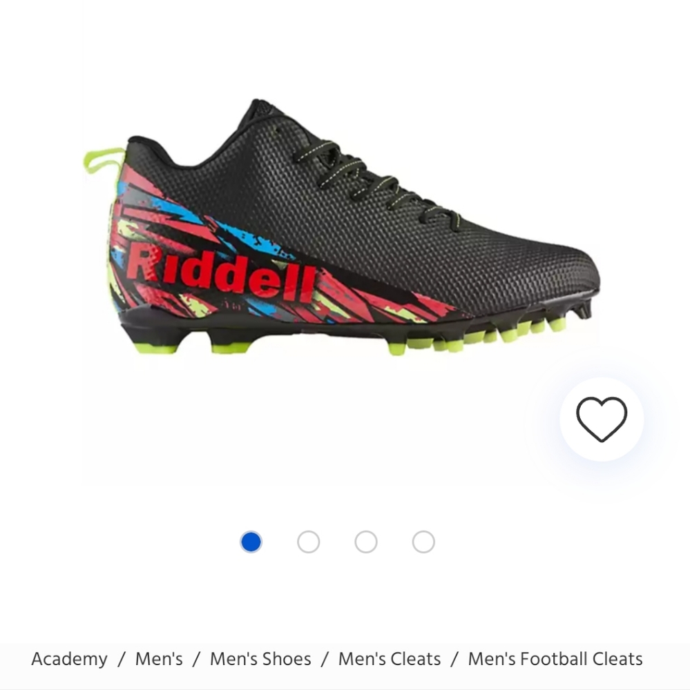 🛍  Mid-Top Football Cleats Size 9